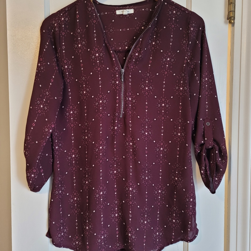 Half zip top